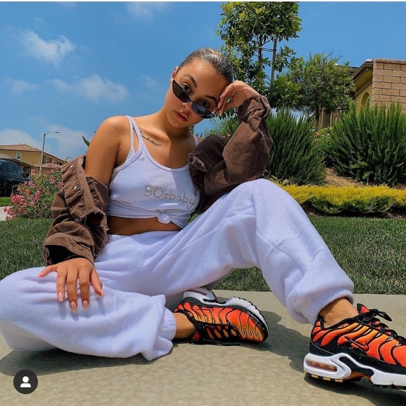 SZM - Laina Rauma teddy 24 sweatPants white loungewear lightly used - Picture 6 of 11